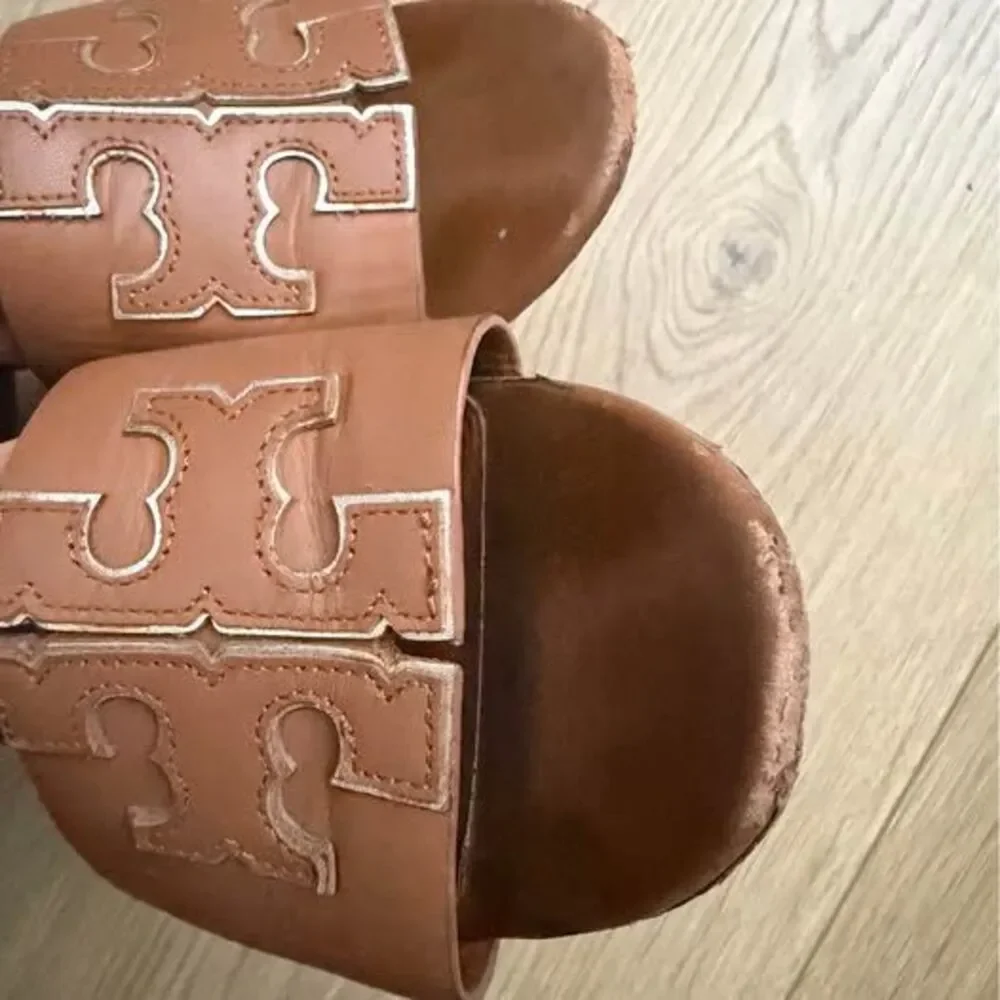 Tory Burch Ines Block Heel Slide Sandals